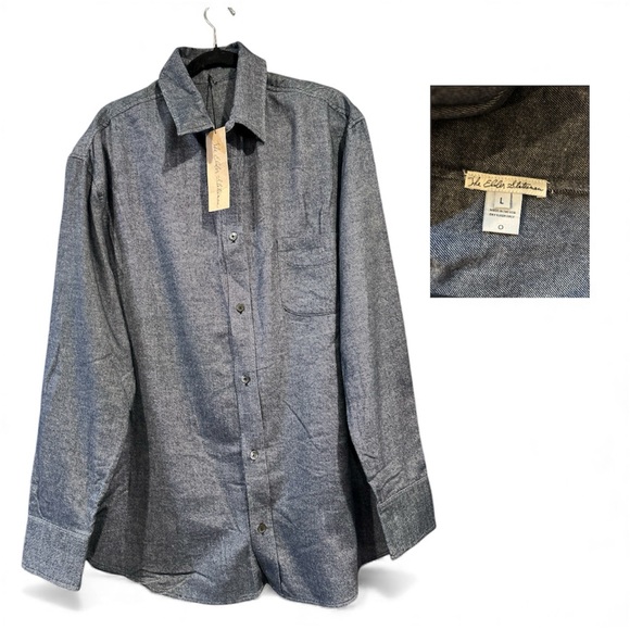 The Elder Statesman Dark Gray Casual Button Down Shirt